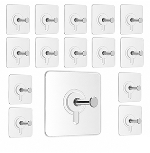 J2L Adhesive Wall Hooks 